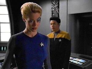 Harry Kim and Seven of Nine