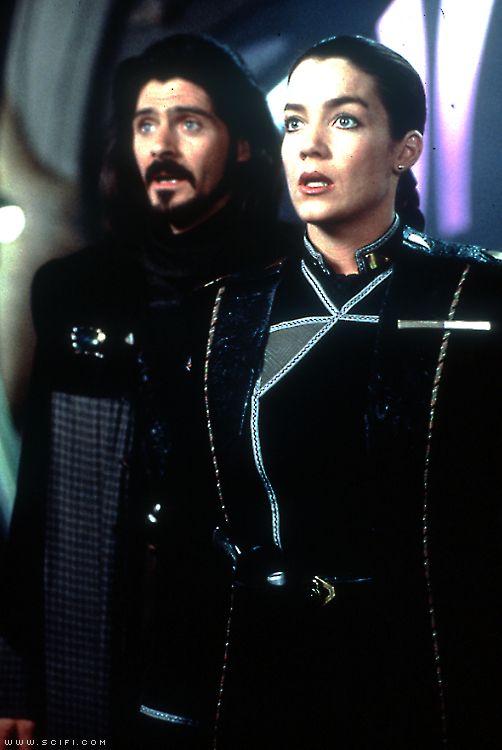 Susan Ivanova and Marcus Cole