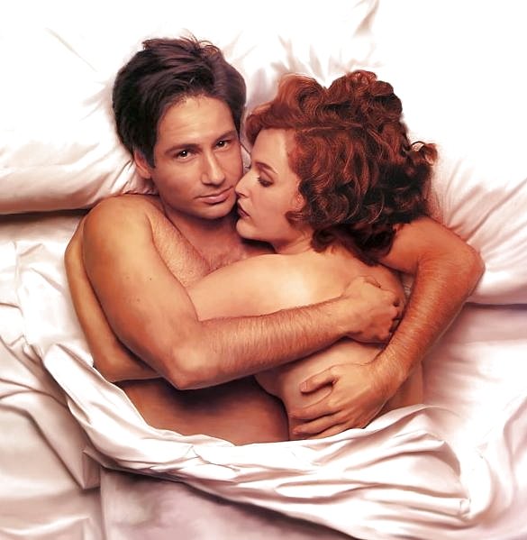 Dana Scully and Fox Mulder
