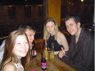 A small gathering of SSS members and a couple of hopefuls on New Years Eve