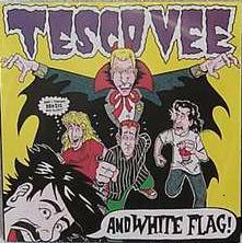 Tesco Vee and White Flag