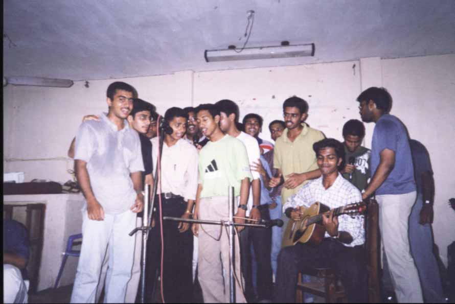 singing