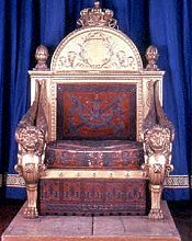 Napoleon's throne