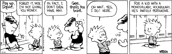 calvin e o psicopata