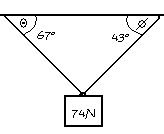 Translational Equilibrium Problem number 1