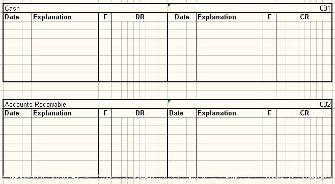a ledger