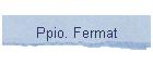 Ppio. Fermat