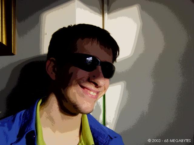 65 Megabytes Has His Photo Taken In The Sunlight