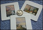 White picture frames