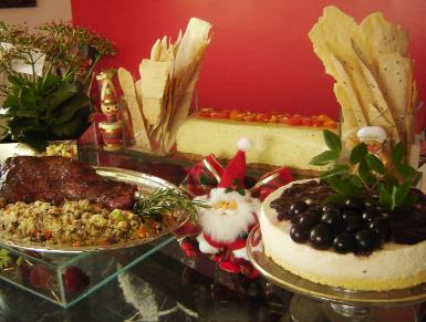 Pernil de Cordeiro com Torta de cacau - sugest�o para Ceia de Natal