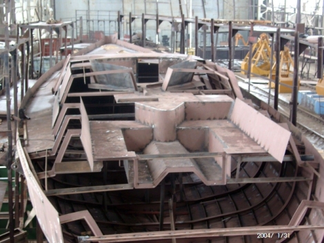 Building Megayacht 