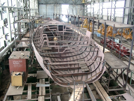 Building Megayacht 