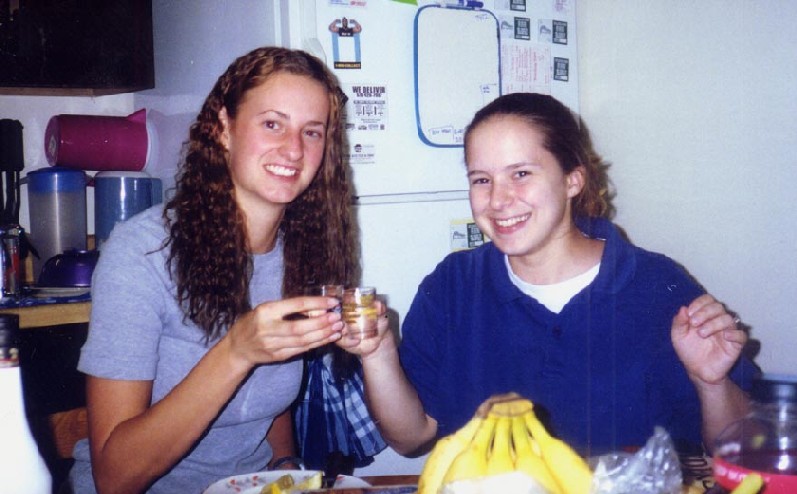 Me and one of my roommates, Abby