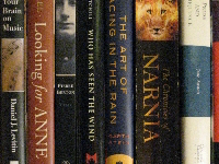 Stack of Books. Photo by Meghan Hansen