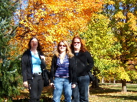 Me, Rosanne and Alex on the grounds of Rideau Hall. Photo by Rosanne Lester