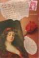 Beauty- Altered Postcard