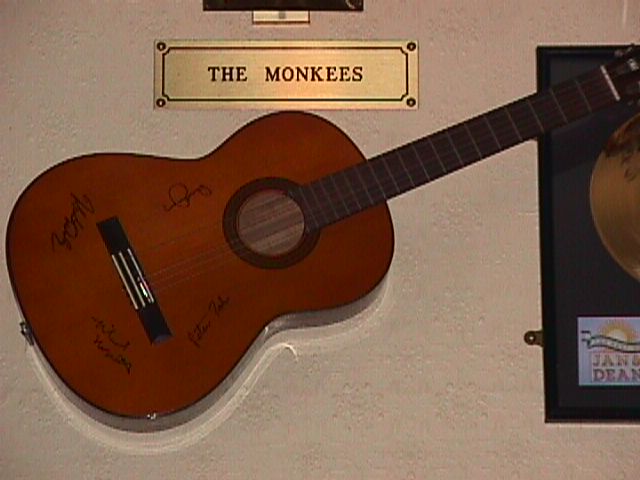 A pic my friend, Susan, got for me at the Hard Rock Cafe at Universal Studio in Orlando!