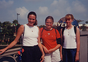Natalie, Caitlin, and I at Walt Disney World