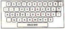 Dvorak keyboard