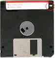 Write Protect Notch on floppy diskette