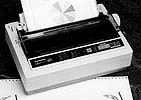 Panasonic Dot Matrix printer, (c) Panasonic