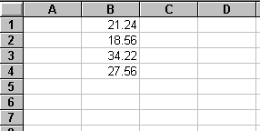 Inserting numbers