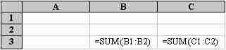 Copying A3 to B3 and C3