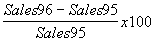 Sales formula
