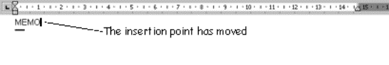 Entering text