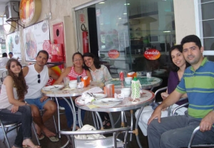Marinice, Kleberson, Ana, Marilac, Elke e Celinho