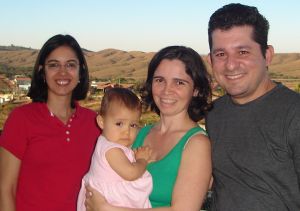 Celinha na casa da Vanusa