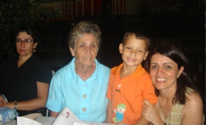 Tudinha, Ninosa, Gabriel e Marilac