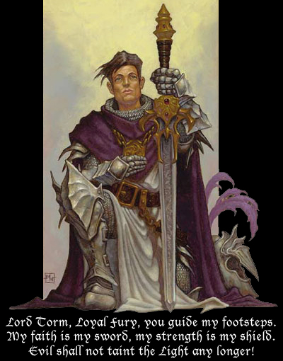 A Cormyrean Purple Dragon Knight