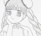 just trying this sketch of Meilin from some pictures