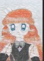 Picture of Princess Rosa from chapter 24.  Paper got wrinkled, sorry!