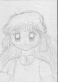 Original sketch of the coloured image
