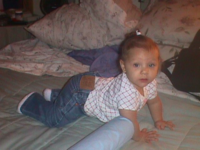 October 27,2001 - She's on the move now!