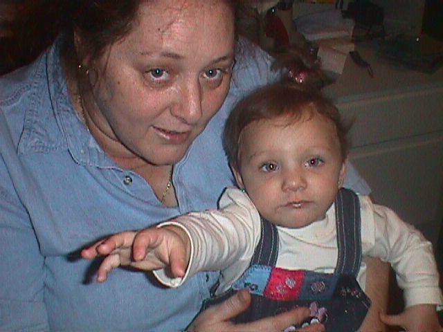 Makayla & Grandma Melanie, 2-9-2002
