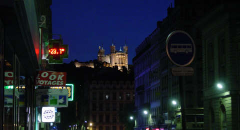 La Fourviere par nuit