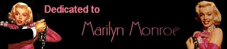 Beautifully designed Marilyn tribute, with great graphics!