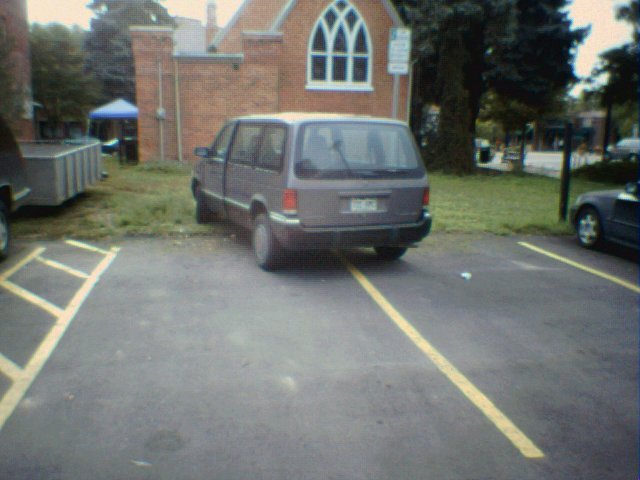 This is how people park in colorado