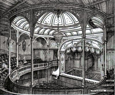 The Princess Theatre, Dunedin 1876