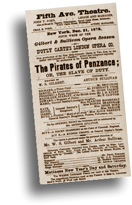 Picture of first night programme