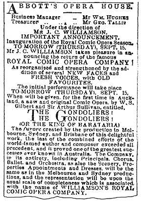 Auckland Sept 14th 1892