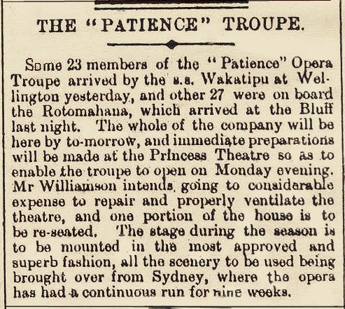 Otago Daily Times Feb. 21st 1882