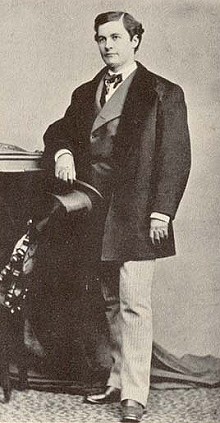 Picture of J.C. Williamson c. 1868