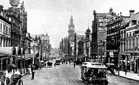 Bourke St 1890s