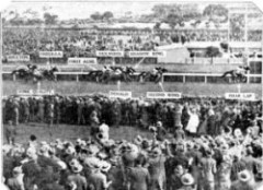 Phar Lap wins 1930 Melbourne Cup