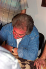PETE SIGNING