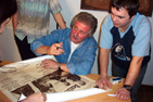 PETE SIGNING